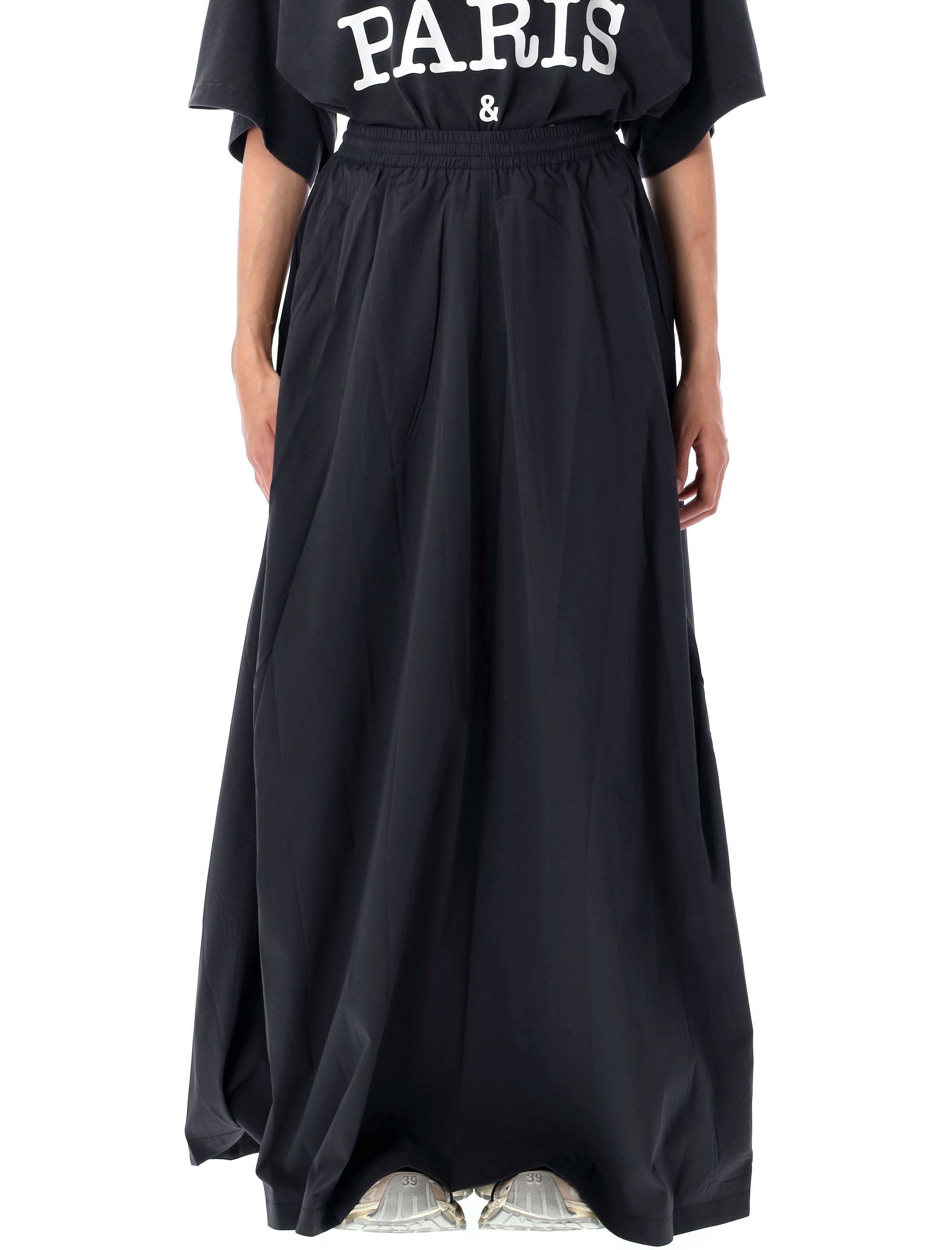 Balenciaga Maxi Logo Skirt