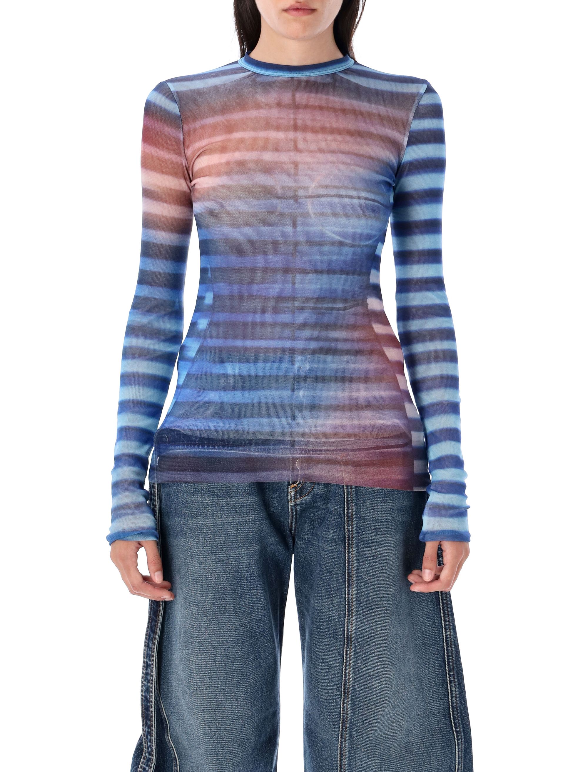 Jean Paul Gaultier Light Blue Top